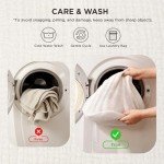 Bedsure 100% Cotton Muslin Throw Blanket - 50x70 Inches