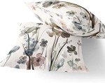 KKVEE Floral Pillow Cover Set of 2, 18x18