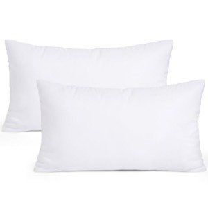 MIULEE 12x20 Inch Rectangle Throw Pillow Inserts