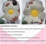 Daisy Flower Shaped Pillow Cushion for Home Decor