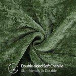 Chenille Throw Pillow Covers 18x18 Set of 2