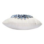 Blue 3D Sunflower Handmade Throw Pillow Covers