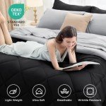 Queen Comforter Set - 7-Piece Soft Bedding