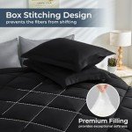 Queen Comforter Set - 7-Piece Soft Bedding