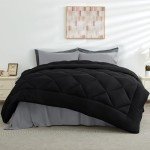 Queen Comforter Set - 7-Piece Soft Bedding