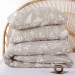 Floral Queen Comforter Set with Pillow Shams