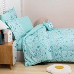 Butterfly Mint Green Kids Twin Bed Set