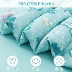Butterfly Mint Green Kids Twin Bed Set