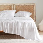 Bedsure Queen Cooling Sheet Set - White