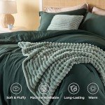 Emerald Green Full Size 5-Piece Comforter Set
