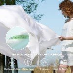 Bedsure Queen Cooling Sheet Set - White