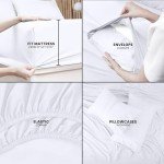 Utopia Bedding Queen Sheet Set – 4 Pieces White