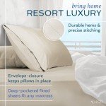 Luxury Bamboo King Size Bed Sheet Set