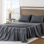 Ultra Soft Queen Sheet Set - Dark Grey