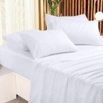 Utopia Bedding Queen Sheet Set – 4 Pieces White