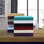 Soft & Cozy 6-Piece Damask Stripe Bed Set