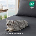 Ultra Soft Queen Sheet Set - Dark Grey