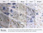 RUVANTI Queen 100% Cotton Floral Bed Sheet Set