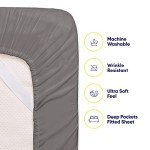 King Size 6-Piece Microfiber Bed Sheet Set