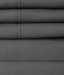 King Size 6-Piece Microfiber Bed Sheet Set