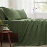 Olive Green Queen Comforter Set - 7 Pieces