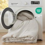 Beige King Size Comforter Set - 3 Pieces