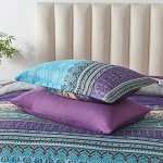 Boho 8-Piece Queen Comforter Set in Aqua