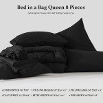 Queen Bed in a Bag 8-Piece Comforter Set