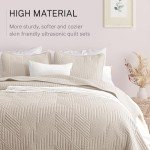 Lightweight Geometric Full Queen Bed Set