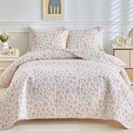 DuShow Queen 3-Piece Lightweight Quilt Set