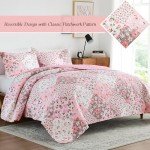 Whale Flotilla Reversible Quilt Set - Full Queen