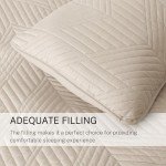 Lightweight Geometric Full Queen Bed Set