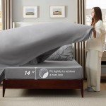 Bedsure King Size 7-Piece Comforter Set - Grey