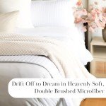 Bright White King Quilt Set with 2 Shams