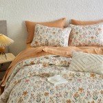 Floral Quilt Set - Reversible Cottagecore Bedspread