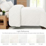 Modern Striped Queen Quilt Set - 3 Pieces