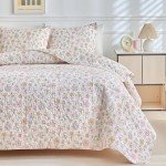 DuShow Queen 3-Piece Lightweight Quilt Set