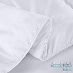White Queen Size Duvet Insert by Utopia Bedding
