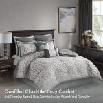Madison Park Odette Silver King Comforter Set