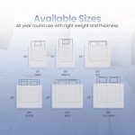 White Queen Size Duvet Insert by Utopia Bedding