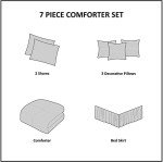 Madison Park Vienna 7-Piece King Comforter Set