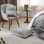 Bedsure King Size Reversible Floral Duvet Set