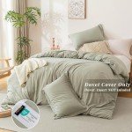 Super Soft October Mist Sage Duvet Cover Set