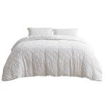 Boho King Size Duvet Cover Set - White