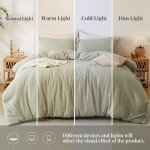 Super Soft October Mist Sage Duvet Cover Set