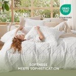 Boho King Size Duvet Cover Set - White