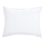 Bright White Microfiber 3-Piece Duvet Cover Set