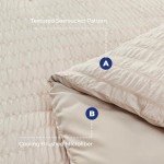 Beige Queen Duvet Cover Set – Ultra Soft 3-Piece