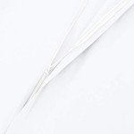 Bright White Microfiber 3-Piece Duvet Cover Set