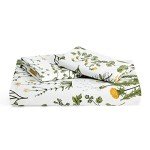 Floral Queen Duvet Cover Set - 100% Cotton